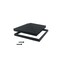 Nuvo Iron 8in x 8in Pyramid Post Cap Black. No Discounts, Aluminum, 12PK PCP16-MP12 - alternate 1